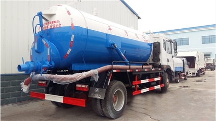 专业解析 如何选择靠谱的东风12方抽泥浆吸粪车厂家